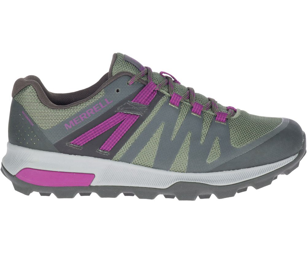 Merrell Vandresko Dame - Zion Fst Waterproof - Olivengrøn - ZIR574398